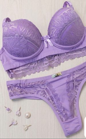 Conjunto Lingerie Renda